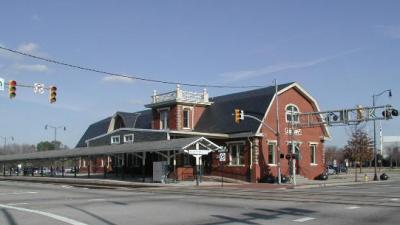 Picture of the Fayetteville train station